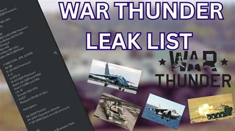 war thunder wikipedia|war thunder leak list.